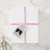 Zegen van de Rugzakken Apple voor de Leraar Cadeaulabel (Met Touw)