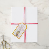 Zegen van de Rugzakken Pantser Gods Cadeaulabel (Met Touw)