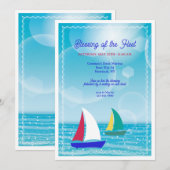 Zegen van de Vloot Uitnodiging (Voorkant / Achterkant)