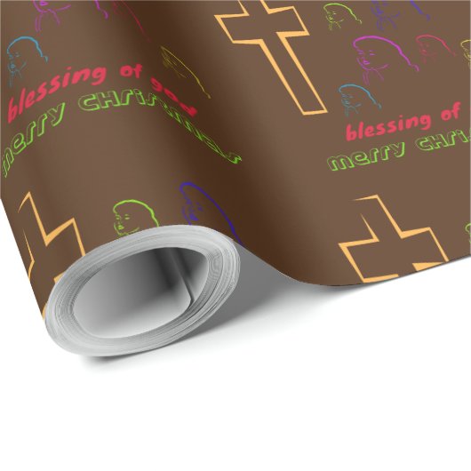 zegen van God Cadeaupapier (Rol Hoek)