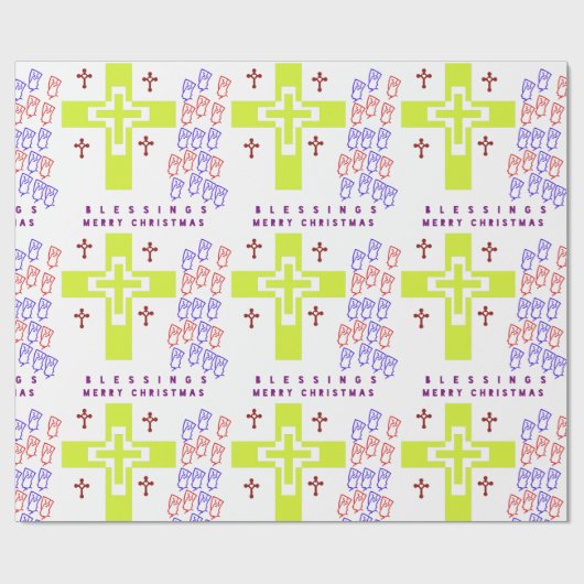 zegen van God Cadeaupapier (Vlak)