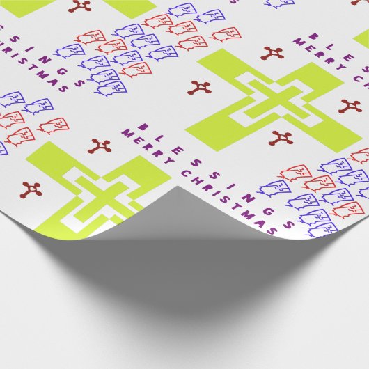 zegen van God Cadeaupapier (Hoek)