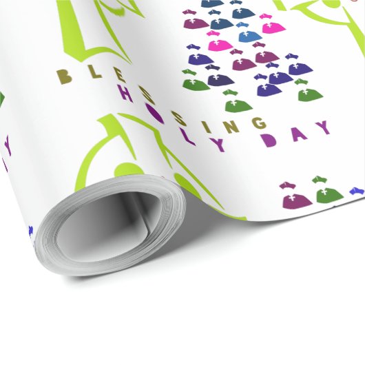 zegen van God Cadeaupapier (Rol Hoek)