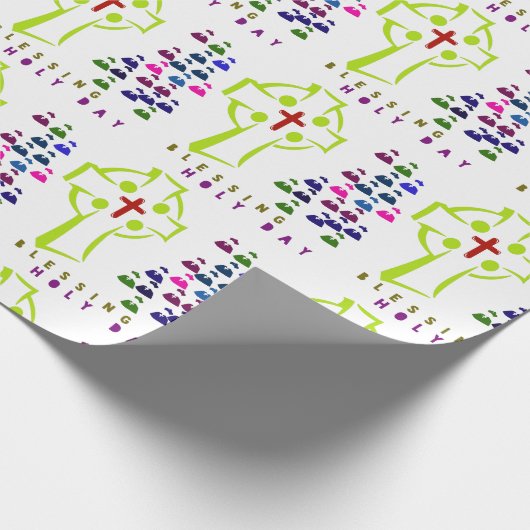 zegen van God Cadeaupapier (Hoek)