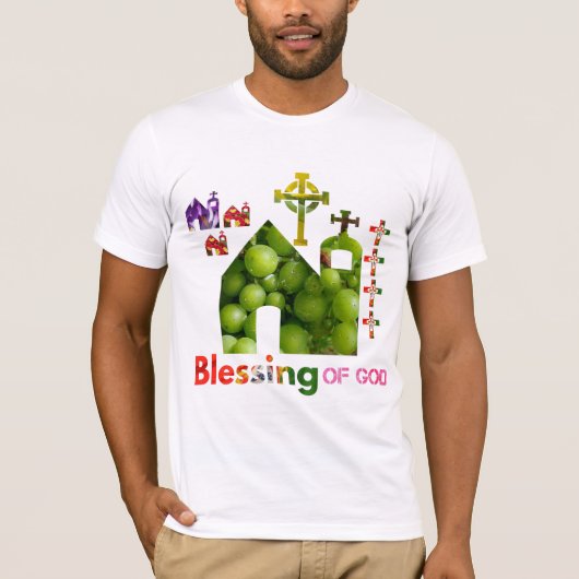 zegen van God T-shirt (Voorkant)
