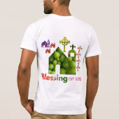 zegen van God T-shirt (Achterkant)