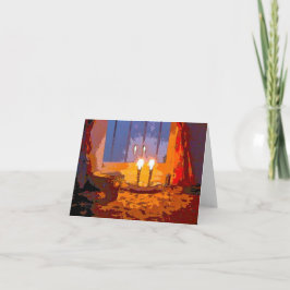 Zegen van Vrede Feestdagen Kaart