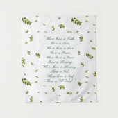 Zegen voor het Thuis Wandkleed (Voorkant)