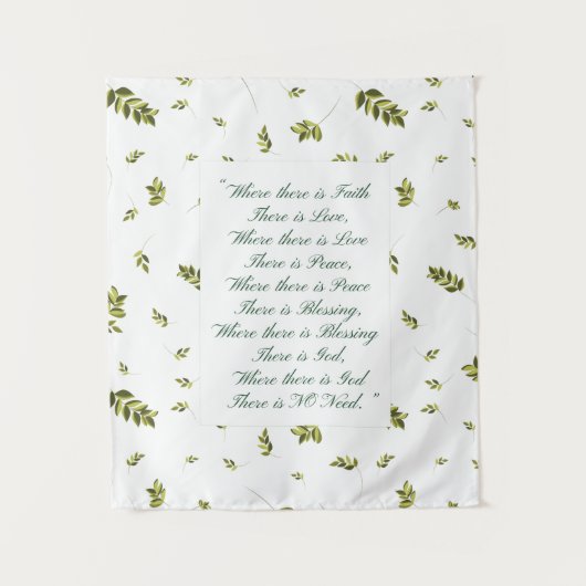 Zegen voor het Thuis Wandkleed (Voorkant)