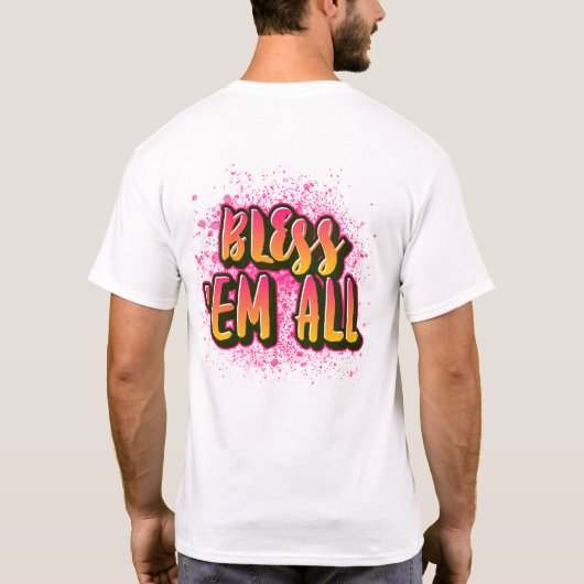 ZEGEN ZE ALLEMAAL T-SHIRT (Achterkant)
