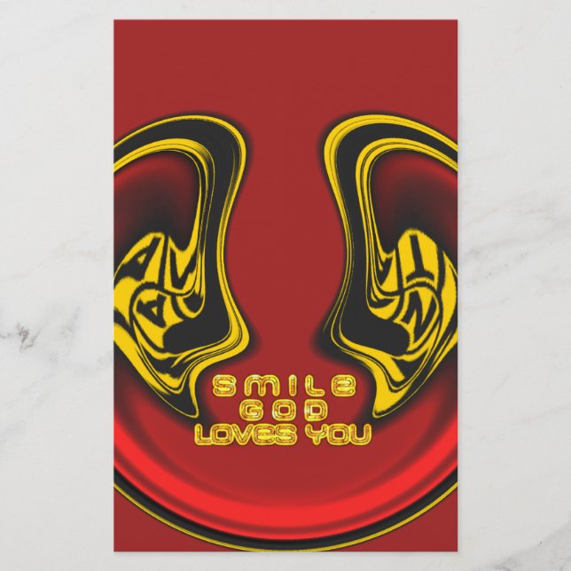 Zegening van Boven: Gods Liefde Spirituele Groet (Voorkant)