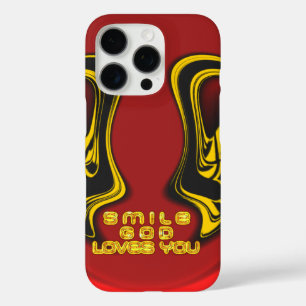 Zegening van Boven: Gods Liefde Spirituele Groet iPhone 16 Pro Hoesje