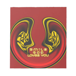 Zegening van Boven: Gods Liefde Spirituele Groet Notitieblok