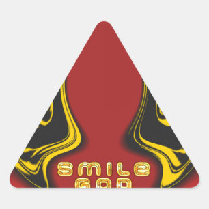 Zegening van Boven: Gods Liefde Spirituele Groet Sticker