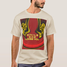 Zegening van Boven: Gods Liefde Spirituele Groet T-shirt