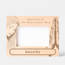 Zegening van de Heilige Maagd Maria Gegraveerde Lijstjes