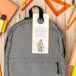 Zegening van de rugzakken Armor of God Deurhanger