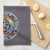 Zegening van Elementen Keuken Handdoek (Quarter Fold)