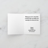 Zegeningen Engel Poëzie Wenskaart Kaart (Binnen)