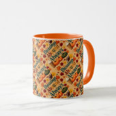 Zegeningen in overvloed altijd herfstontwerp mok (Voorkant rechts)