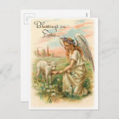  zegeningen met Pasen Feestdagenkaart (Voorkant / Achterkant)