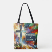 Zegeningen met Pasen | Tote Bag (Achterkant)