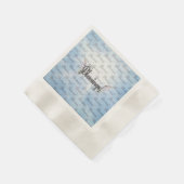 Zegeningen met wolken, engelenvleugels en halo servetten (Hoek)