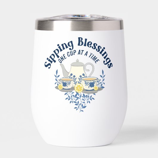 Zegeningen nippen, één kopje tegelijk (Voorkant)