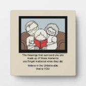 Zegeningen om je heen fotoplaat (Voorkant)