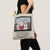 Zegeningen om je heen tote bag (Dichtbij)