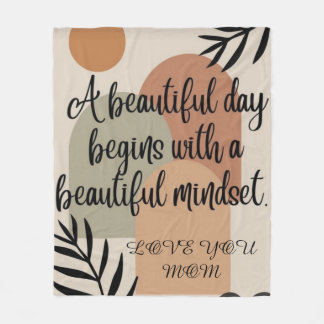 ZEGENINGEN ONTWERP OP fleece deken