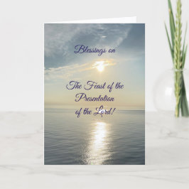 Zegeningen op het Feest van de Presentatie, Kaart