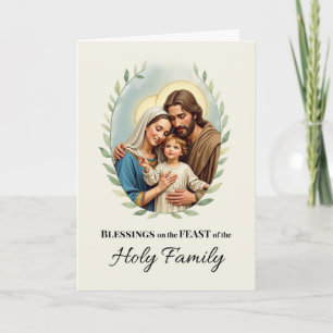 Zegeningen op het Hoogfeest van de Heilige Familie Kaart