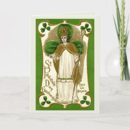 Zegeningen op St Patrick's Day - Kaart