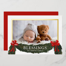 Zegeningen Religieus Kerst Foto