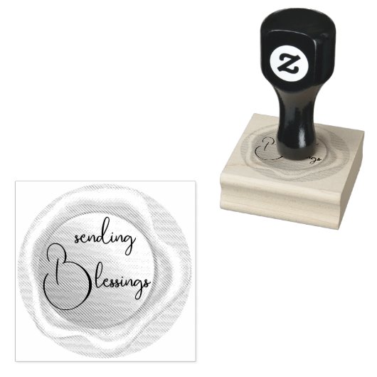 Zegeningen Rubberstempel (Gestempeld)