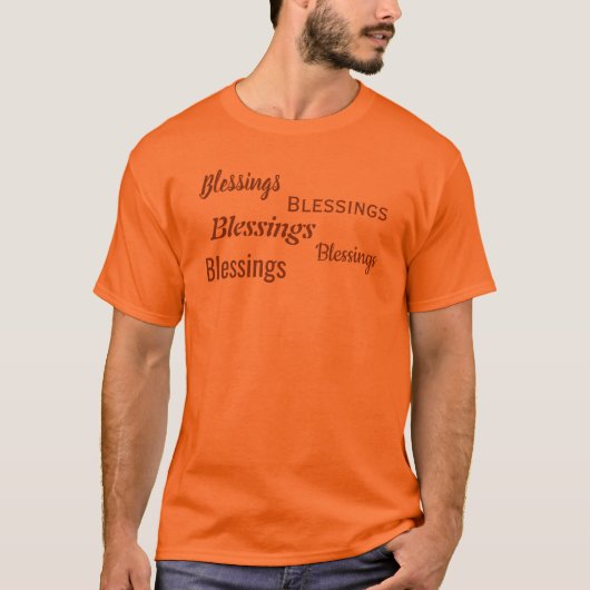 Zegeningen T-shirt (Voorkant)
