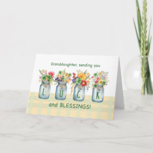 Zegeningen van Hoop Schrift Bloemen in Metselaars Kaart