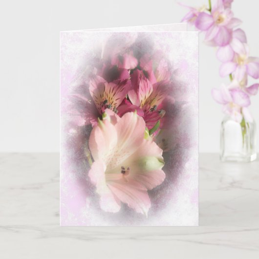 Zegeningen van vertrouwen: Psalm 33:21 Kaart (Orchidee)