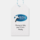 Zegeningen voor Baby van St. Paul's Ministry Cadeaulabel (Achterkant)