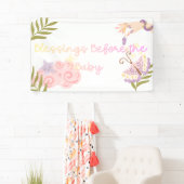 Zegeningen voor de baby spandoek (Insitu)