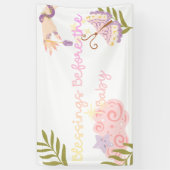 Zegeningen voor de baby spandoek (Verticaal)
