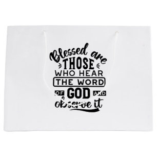 Zegeningen voor degenen die het Woord van God hore Groot Cadeauzakje