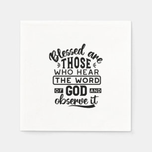 Zegeningen voor degenen die het Woord van God hore Servet