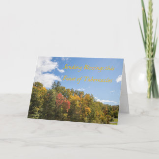 Zegeningen voor het feest van Tabernakels Kaart