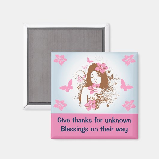 ZEGENmagneet Magneet (Voorkant / Achterkant)