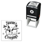 Zegenmakerij maakt zichzelf-inkend stempel (In situ)