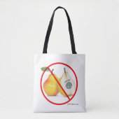 Zeggen Ga met de Canvas tas van Stippen (Voorkant)