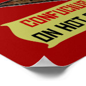 ZEGGEN ... HOT BOTTOM-Poster Poster (Hoek)