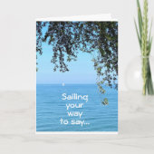 **ZEGGEN** JE MANIER OM ZEGGEN TE MAKEN... KAART (Voorkant)